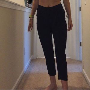 Zara Basic navy blue dress pants